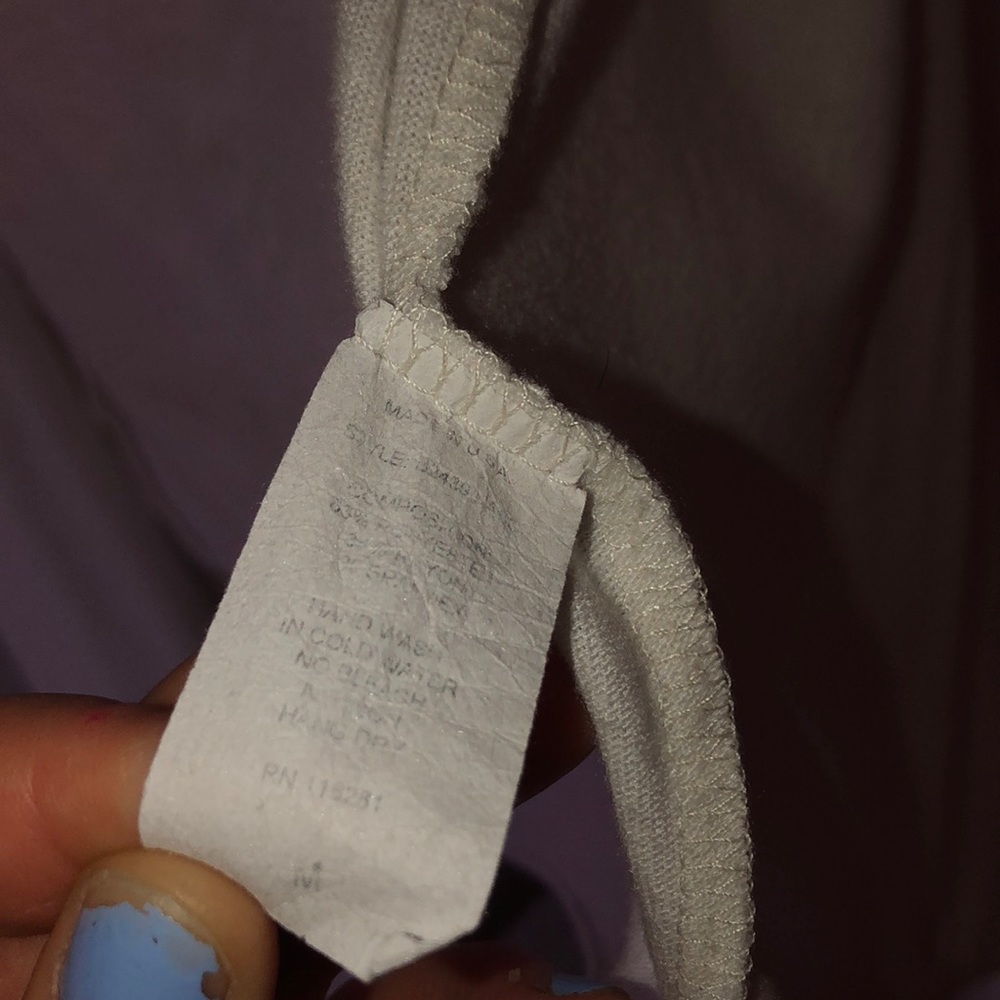High-Low White Vanity Vest - Picture 6 of 7